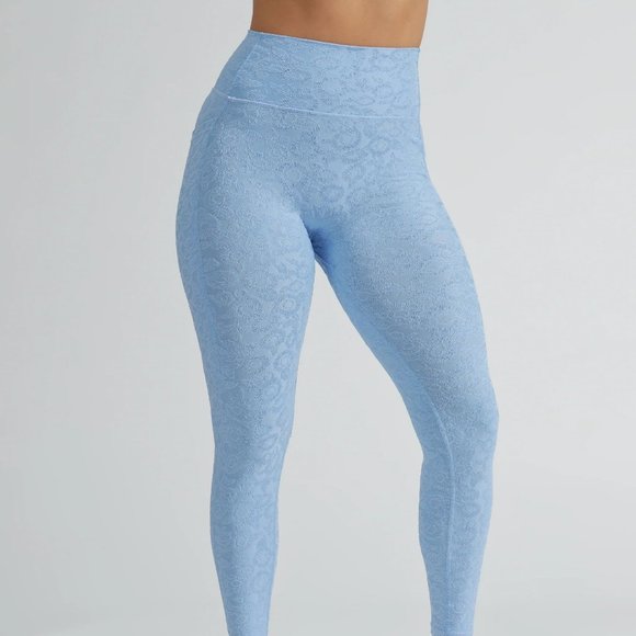 Buffbunny Collection - Flower Power Legging in Tuxedo Blue - M - Picture 4 of 10